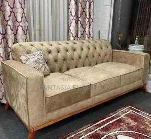 Brown Chesterfield 3-Seater Sofa - Brand New