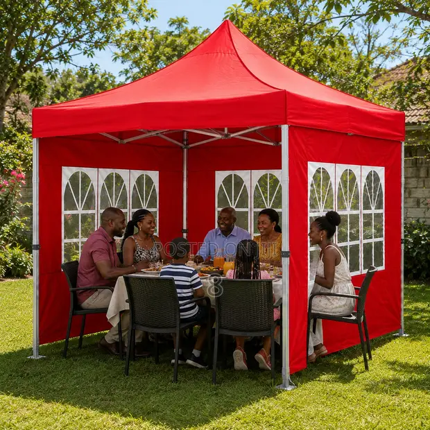 Waterproof Pop-Up Gazebo Tent with Sidewalls - 1