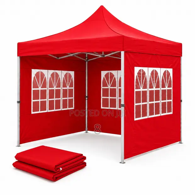 Heavy-Duty Outdoor Canopy Tent with Sidewalls - 1