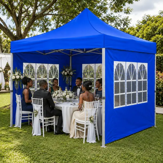Pop-Up Event Gazebo Tent with Side Covers - 1