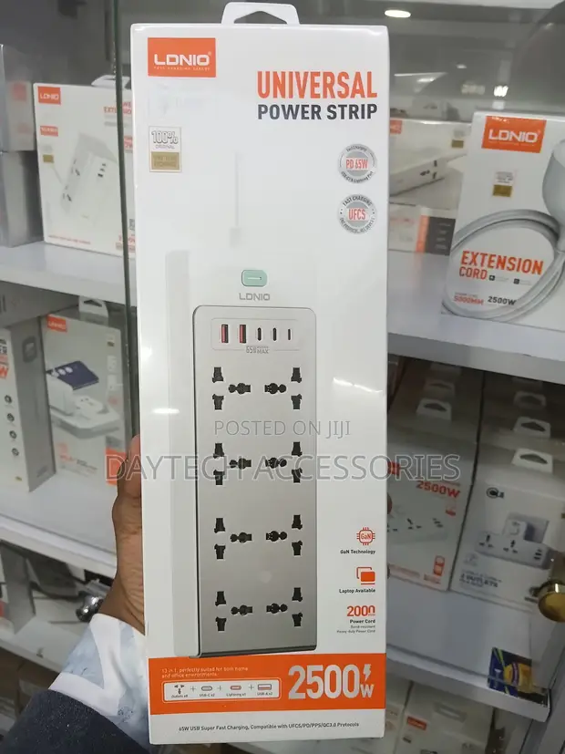 LDNIO SC4 65W PD GaN Desktop Power Strip - 1