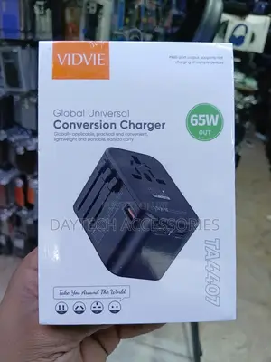 Vidvie TA4407 Global Universal Conversion Charger - 65W