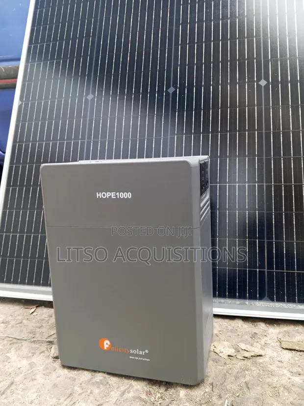 Felicity HOPE1000 1kWh Power Station + 250W Solar Panel - 1