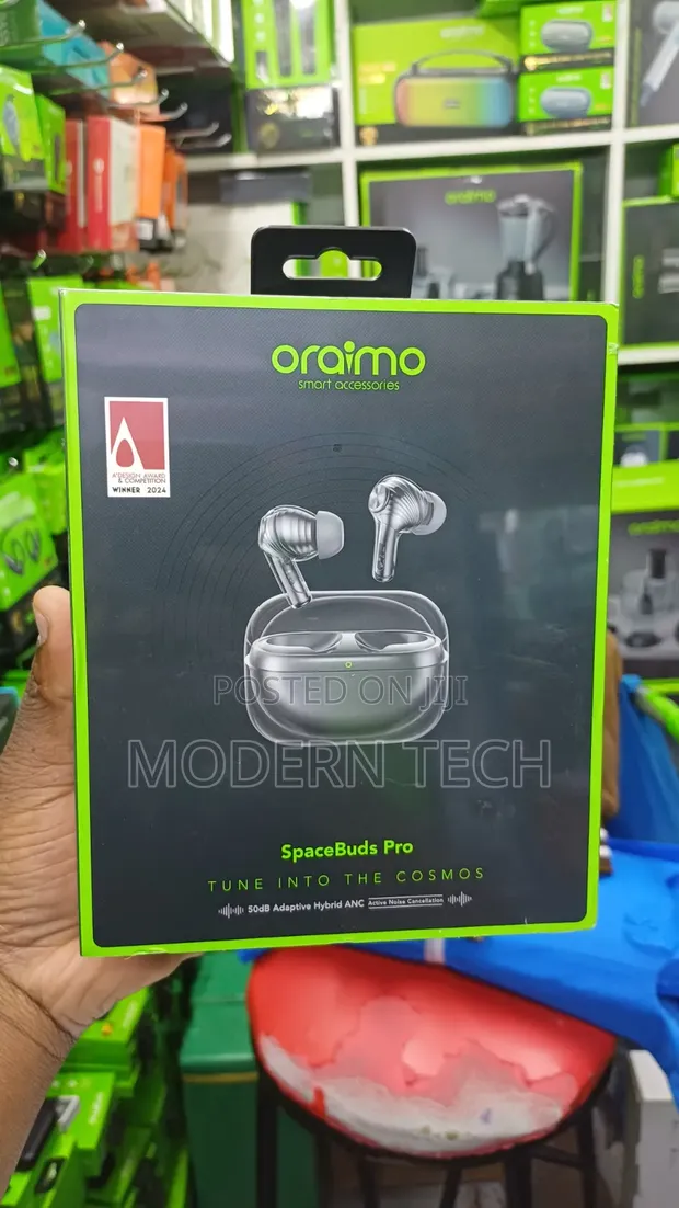 Oraimo SpaceBuds Pro 50dB ANC Spatial Audio - 1