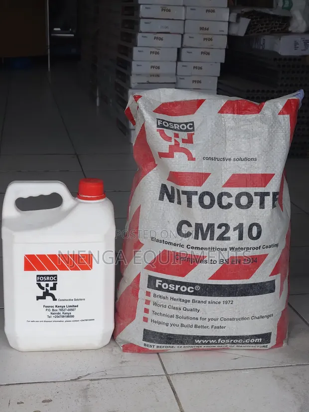 Fosroc Nitocote CM210 Cementitious Waterproofing Coating - 1