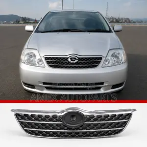 Toyota Corolla Fielder NZE120/121 Front Grille (2002-2003) Chrome