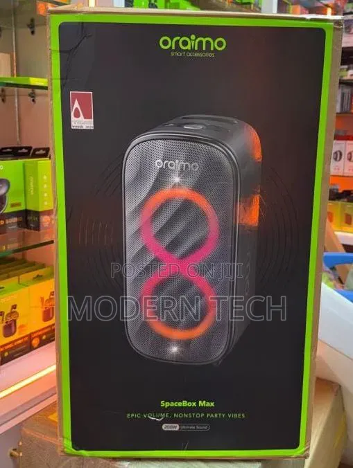 Oraimo Spacebox Max 200W Auracast Party Speaker - 1
