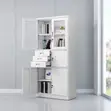 Metallic File Cabinet with In-Built Safe - 1