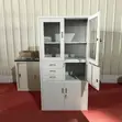 Metallic File Cabinet with In-Built Safe - 4