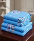 Floral Cotton Bedsheet Set - 2