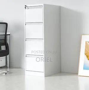 Steel 4-Drawer Office Cabinet