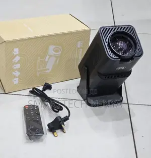 HY320 Mini Portable LED Projector Android 13, WiFi 6, 1080p