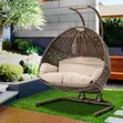 Durable Modern Two Seater Swing Chair for Garden - 5