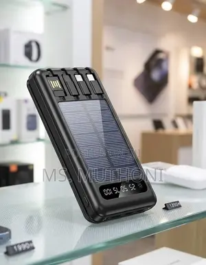 Heavy-Duty 10,000mAh Solar Power Bank