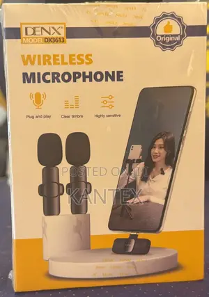 Denx DX3613 Wireless Lavalier Microphone System