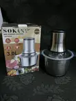 Sokany 3L Chopper and Grinder - Brand New - 1