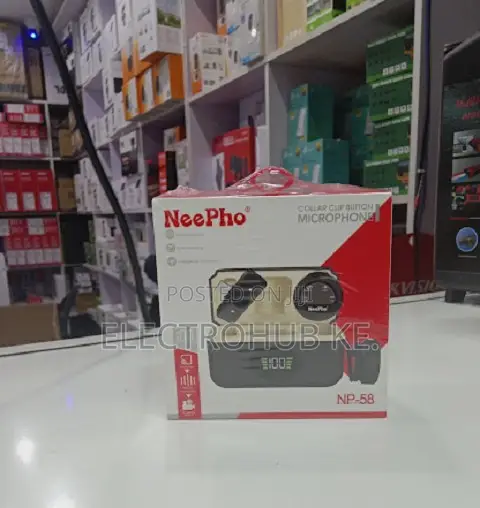 NeePho NP-58 Mini Wireless Clip-on Microphone - 1