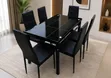 6-Seater Glass Dining Set - 1