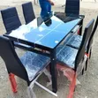 6-Seater Glass Dining Set - 2