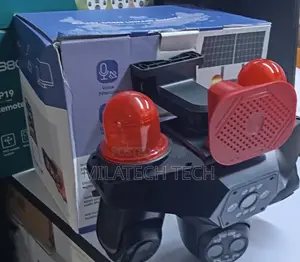 4 Lens Solar 4G SIM CCTV Security Camera