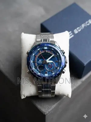 Casio Edifice Racing Blue Chronograph Watch