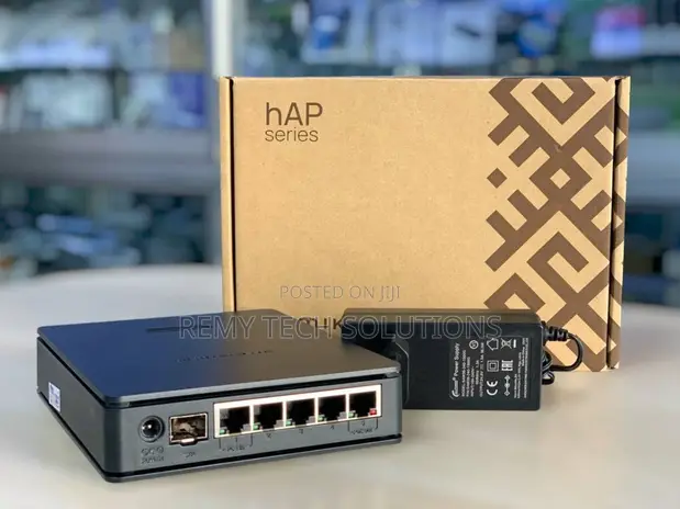 MikroTik hAP E62iUGS WiFi 6 Router - 1