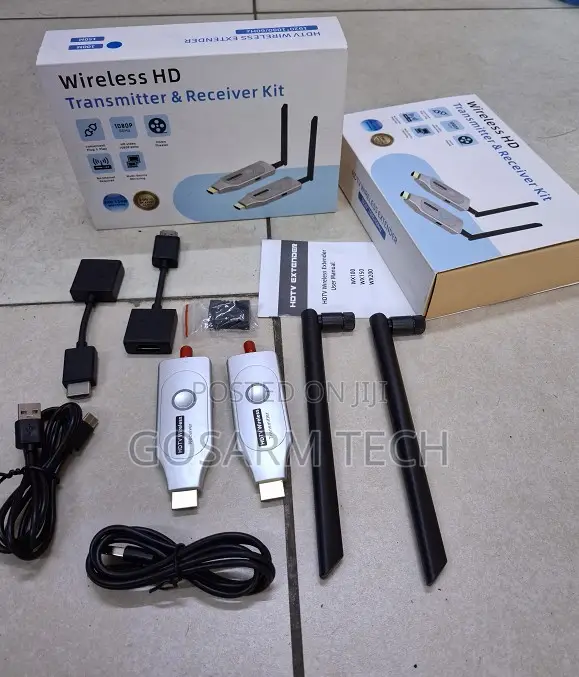 Premium 100M Wireless HDMI Extender Transmitter & Receiver - 1