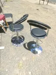 Adjustable Height Counter Stools (Set of 2) - 1