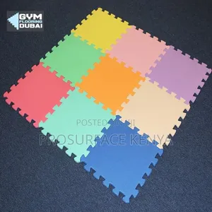 EVA Gym Mat 10mm | 60x60cm Interlocking Exercise Flooring