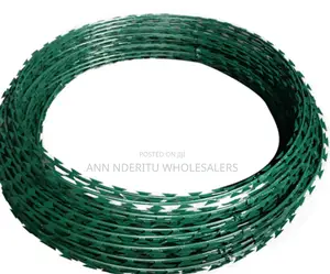 Green Razor Wire