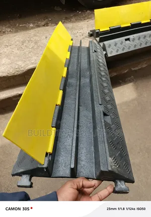 Durable 2-Channel Cable Protector