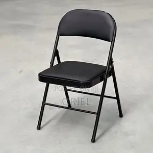 Portable Foldable Office Chair - Black