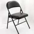 Portable Foldable Office Chair - Black - 4