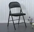 Portable Foldable Office Chair - Black - 5