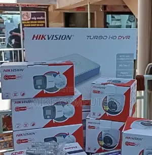 Hikvision Smart Hybrid Color Night Vision 1080p 4 Camera System