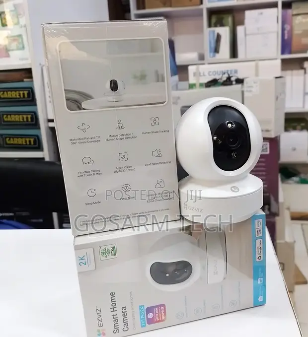 EZVIZ TY1 Smart Wi-Fi Pan-Tilt Camera 2K/3MP - 1
