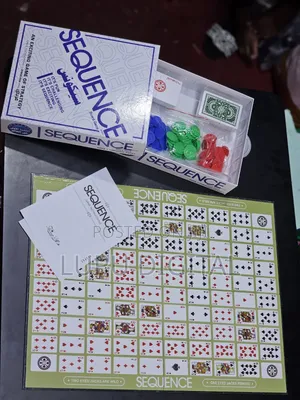 Game of Strategy Sequence Board Game