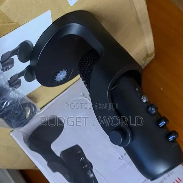 Advanced Desktop Podcast Microphone with Background Sound Reduction - 1