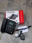 6588 GSM Wireless Desk Phone with SIM Card Support - 1