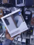 Ravaka Magnetic Clear Case for Galaxy Z Fold 7 with Gold Trim - 1