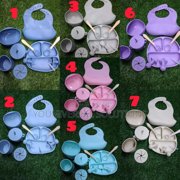 Baby Silicone Feeding Set - 1