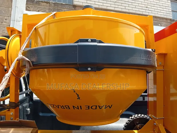 Brand New Menegotti 400L Concrete Mixer - Diesel Driven - 1