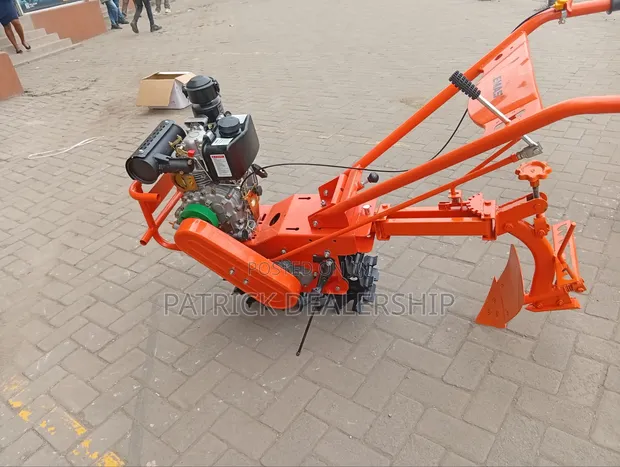 Emas Power Tiller with Plough Attachment - 1