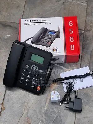 Dual SIM GSM FWP 6588 Desktop Telephone