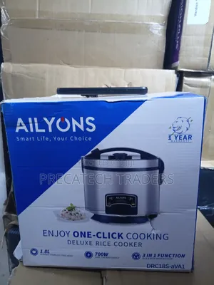 Ailyons Deluxe Rice Cooker 1.8L - Stainless Steel