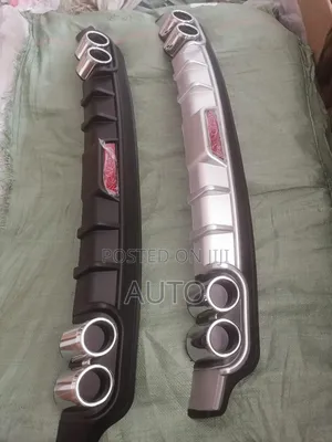 Universal Quad Exhaust Diffuser for Rear Bumper