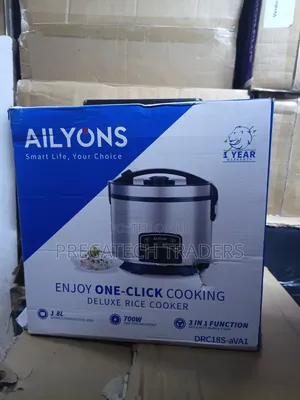 Ailyons 1.8L Rice Cooker - 3-in-1