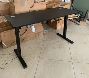 Black Electric Height-Adjustable Standing Desk