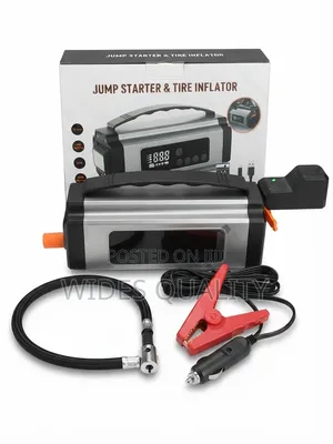 7-in-1 Portable Jump Starter & Tire Inflator