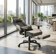Ergonomic Gaming Chair - Reclining, Padded - 2